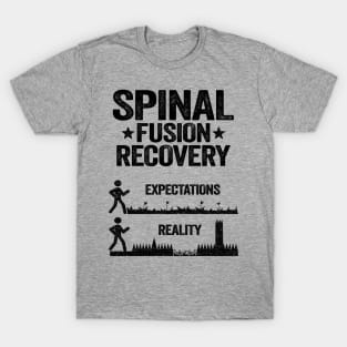 Bionic Spine Surgery Lumber Spinal Fusion Back Recovery T-Shirt